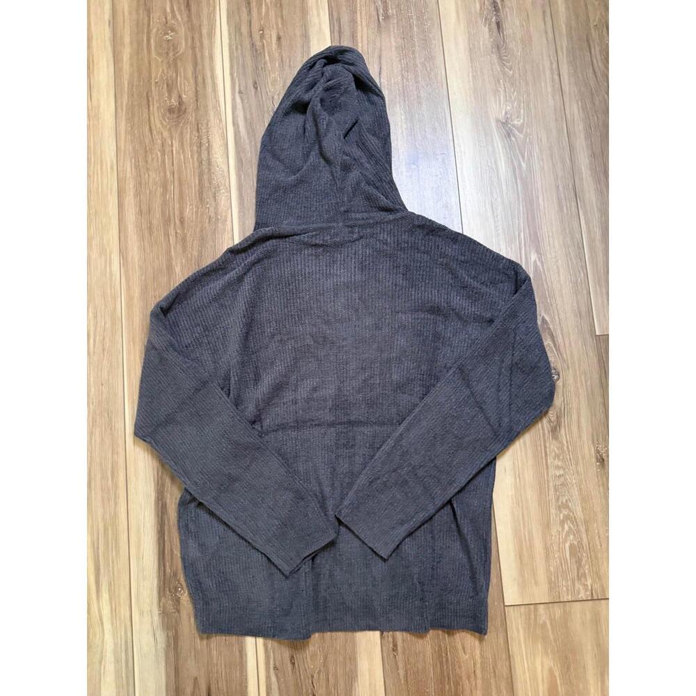 NWT! Barefoot Dreams® CozyChic® Ultra Lite® Sweater Hoodie Size Medium - Picture 5 of 7
